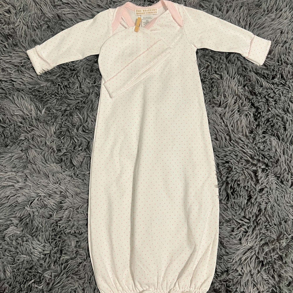 TBBC gown 0/3 months